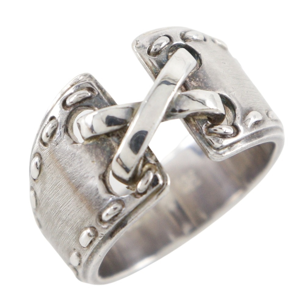 メキシコリング ビンテージ リング・指輪 シルバー925 10.5号 約7.03g ユニセックス 中古品