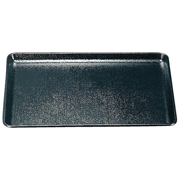 尺4耐熱布目長手盆 黒SL