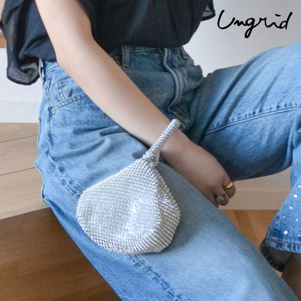 【SALE20%OFF】 【即納】 アングリッド ungrid バッグ 24春夏 メタリックミニバッグ 鞄 小物 小さめ ハンドバッグ ギフト 112431985901