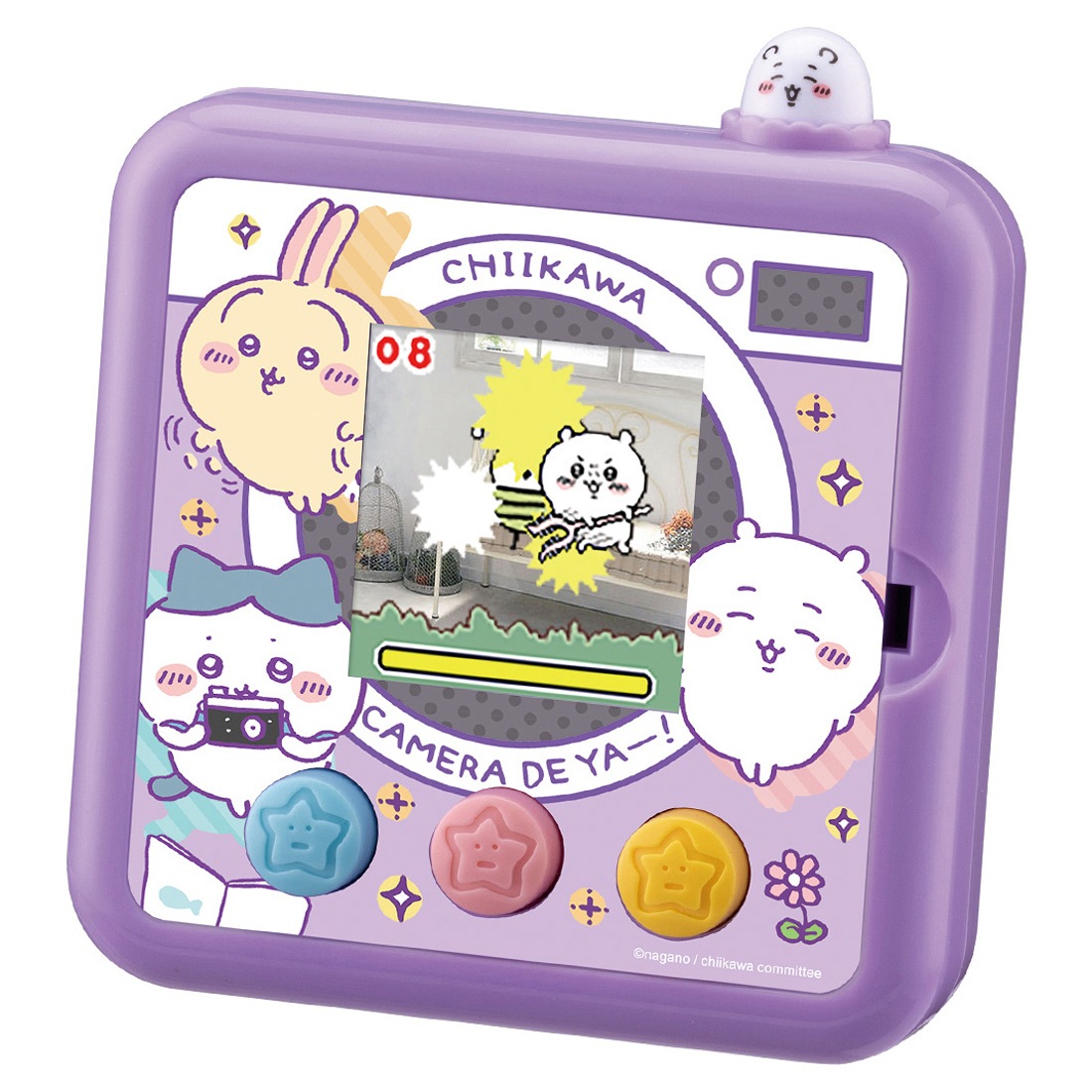 タカラトミー ちいかわ カメラでヤーッ！　！　 パープル チイカワ カメラデヤーッ パープル