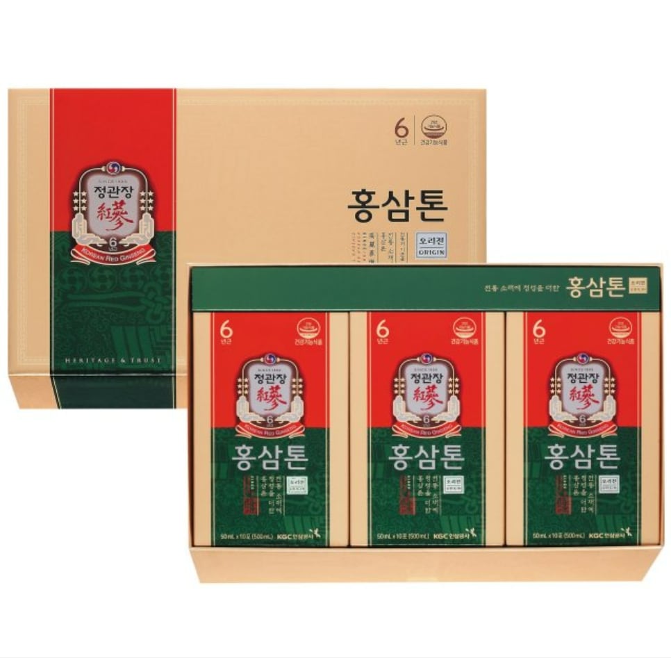 紅参トン 50ml x 10包 x 3個入り