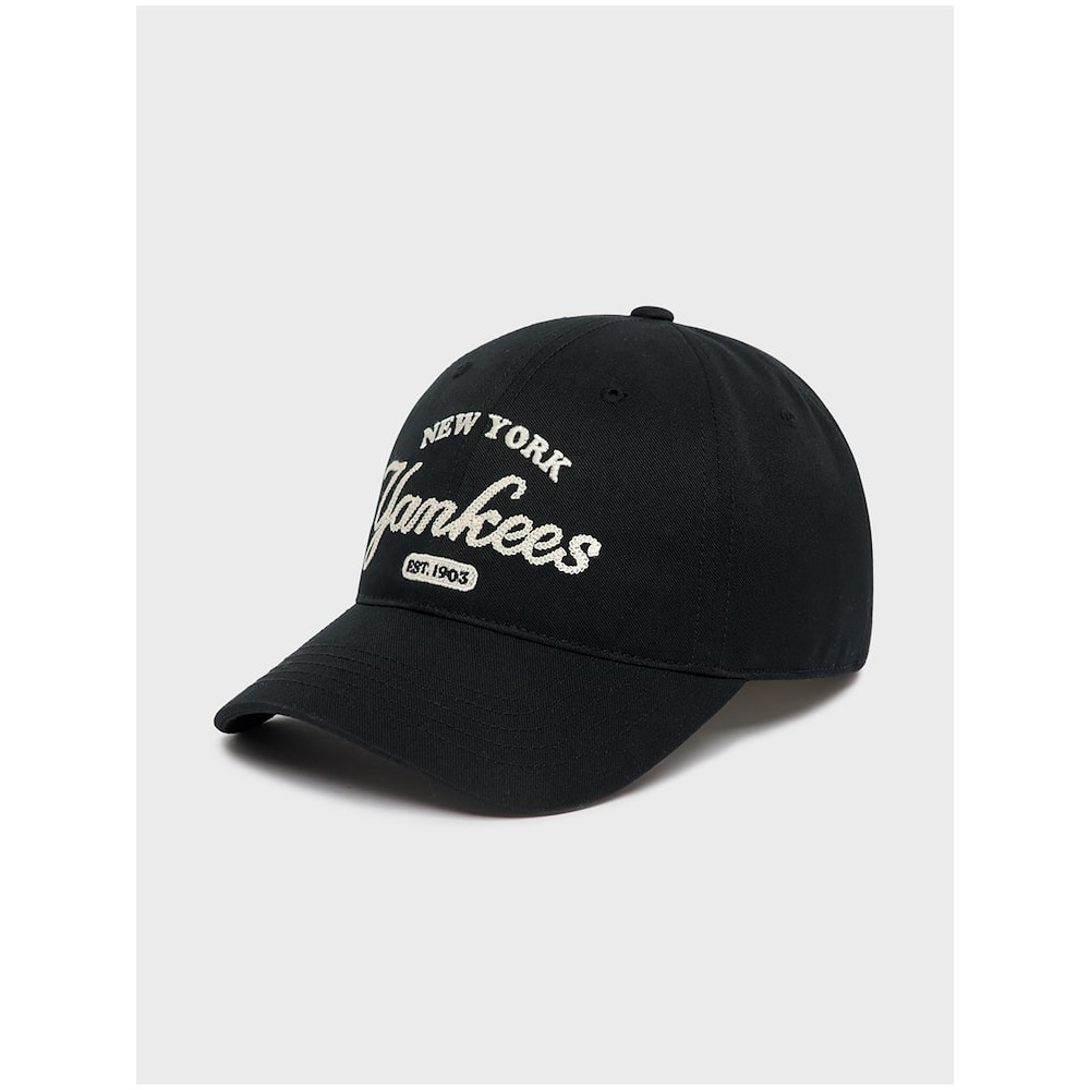 MLB バーシティレタリングアンストラクチャードボールキャップ NY (ブラック) QHHC3ACPL033N-50BKS