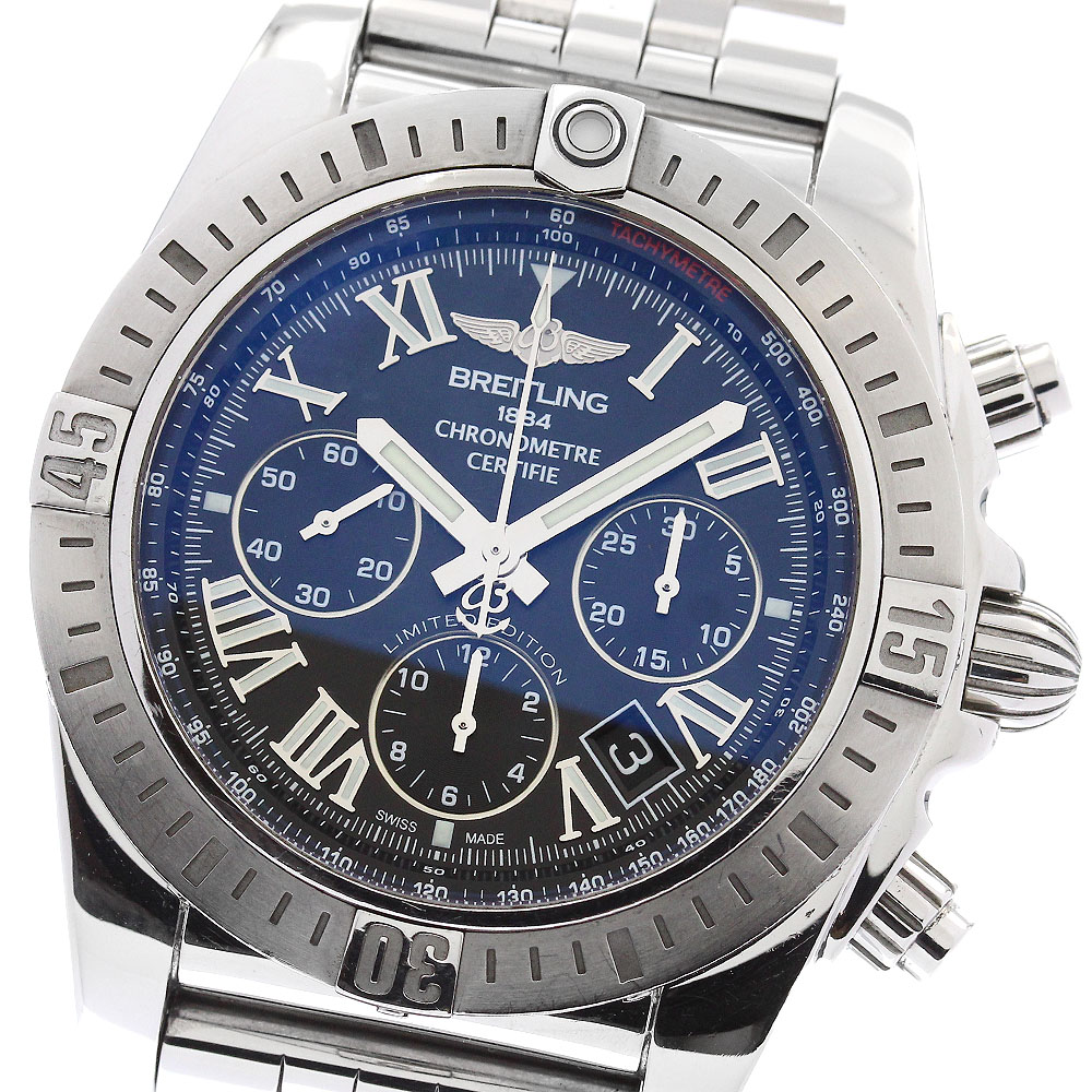 ブライトリング BREITLING AB0115 クロノマット 44 スペシャルエディション 自動巻き メンズ 箱付き_957686【中古】