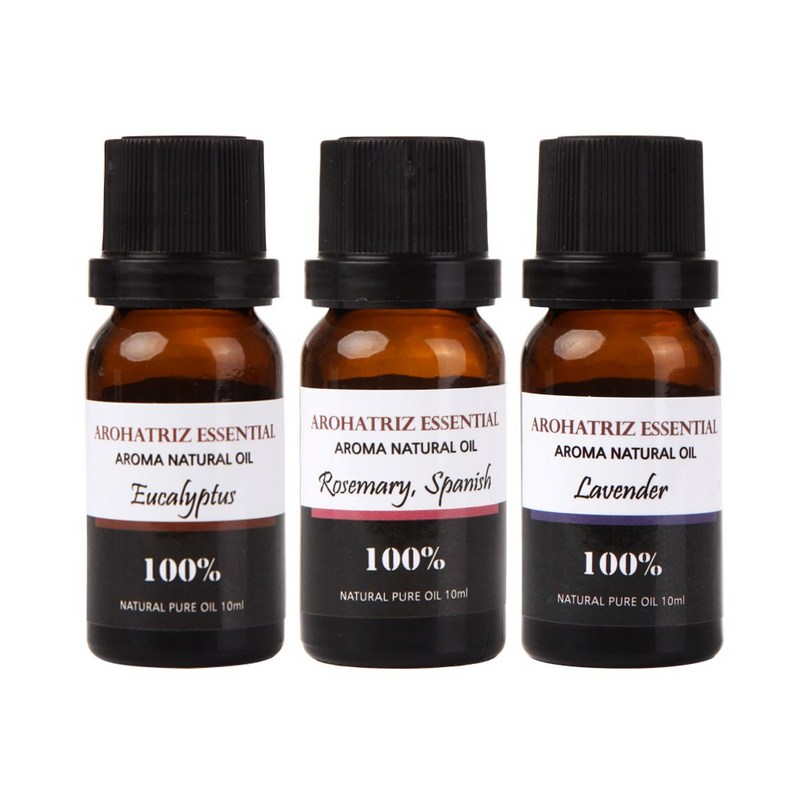 アロハトリーズ エッセンシャルオイルセット ユーカリ10ml + ローズマリー10ml + ラベンダ