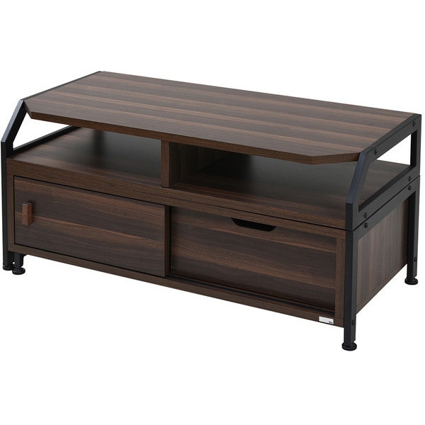 JKプラン DRT-1010-BK ブラック Rita [テレビ台（伸縮ローボード）] メーカー直送