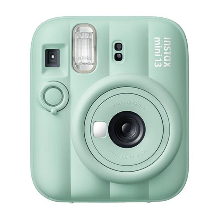 instax mini 13 チェキ インスタントカメラ ラグーングリーン