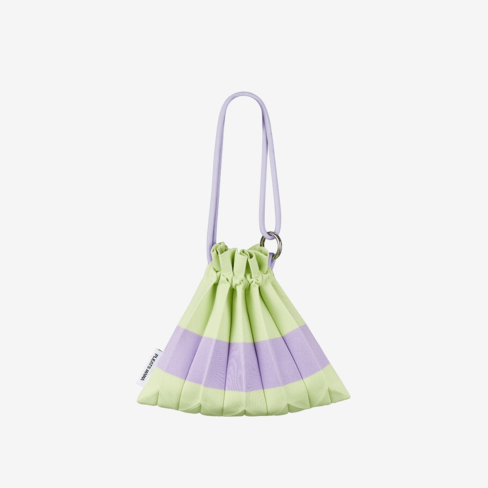 ハンドルバブルバッグ リーフグリーン