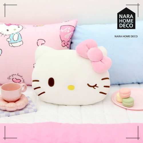 SANRIO ハローキティ フェイスクッション かわいい インテリア