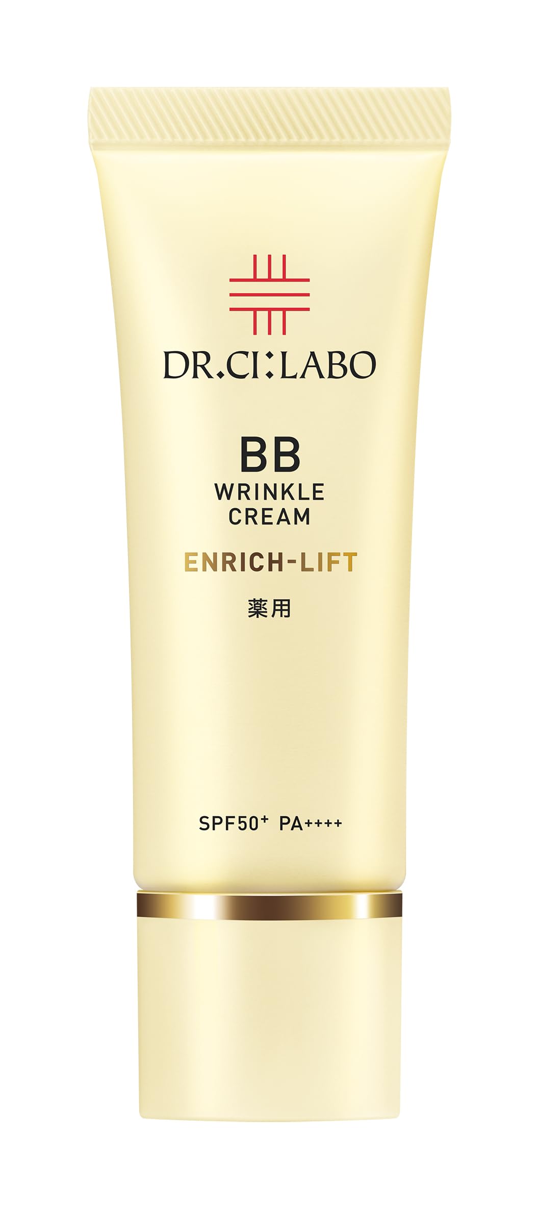 全国送料無料 ドクターシーラボ (DR.CI:LABO) 薬用BBリンクルクリーム エンリッチリフト (30g / 1本 / 約1.5~3ヶ月分) BBクリーム (シワ/乾燥/メイク崩れ) UVカット