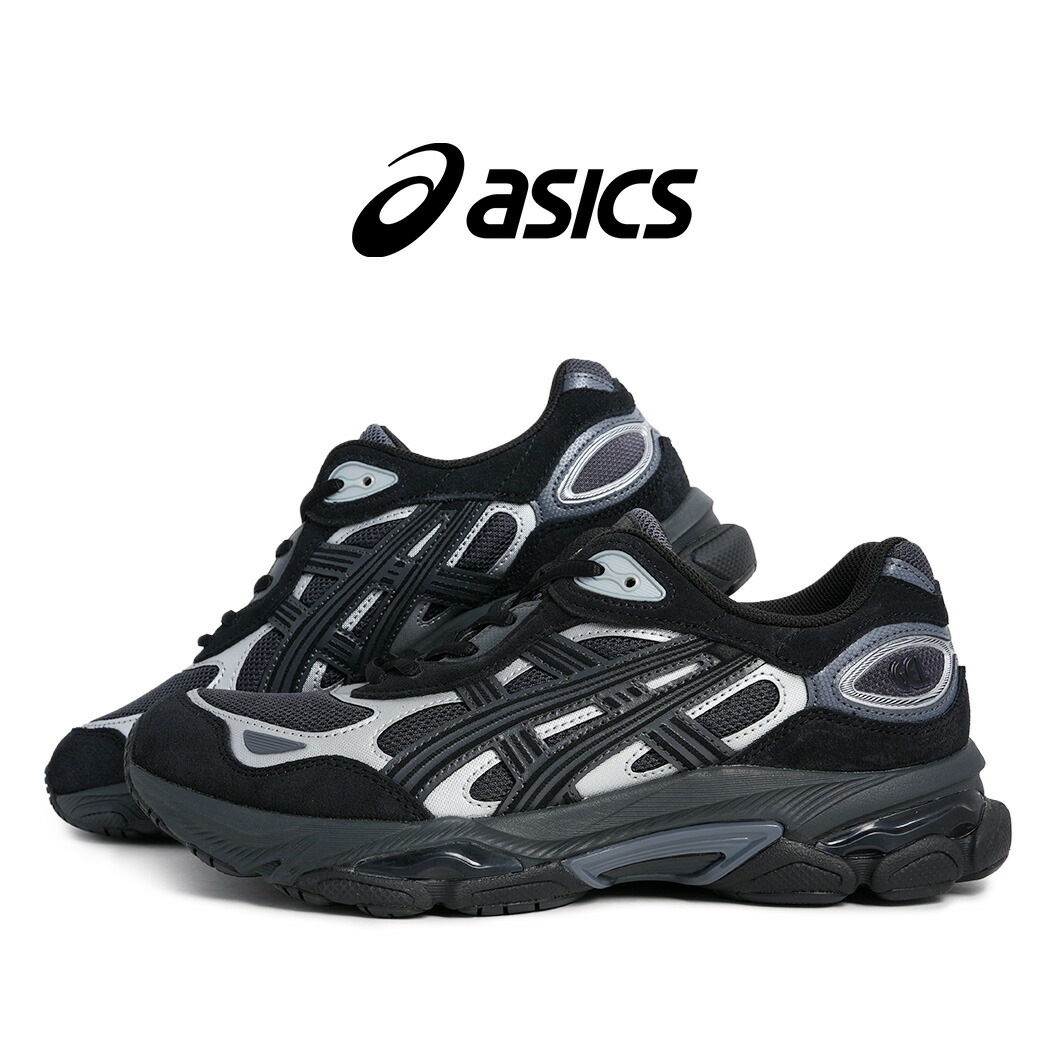 asics アシックス ゲル-NYC 2.0 スニーカー GEL-NYC 2.0 GRAPHITE GREY/BLACK ( ブラック 黒 メンズ レディース 1203A895-022 )