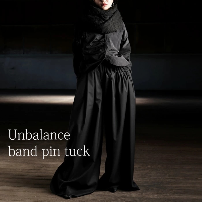 MMAM アシメタックワイドパンツ パンツ レディース ・メール便不可【Z】