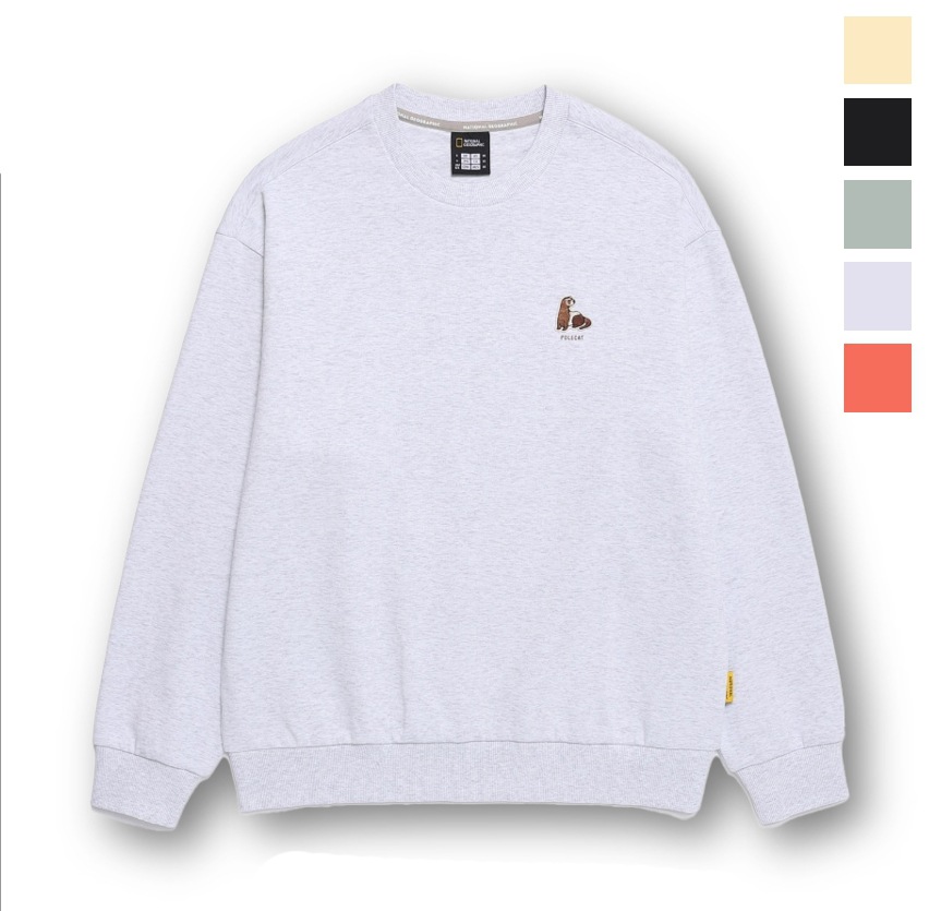 ANIMAL WAPPEN SEMI OVER-FIT SWEATSHIRT (N251USW940)