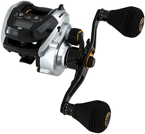 AbuGarcia (アブガルシア) MAX DLC-L 大画面 デジタルラインカウンター 左巻き パワーハンドルモデル