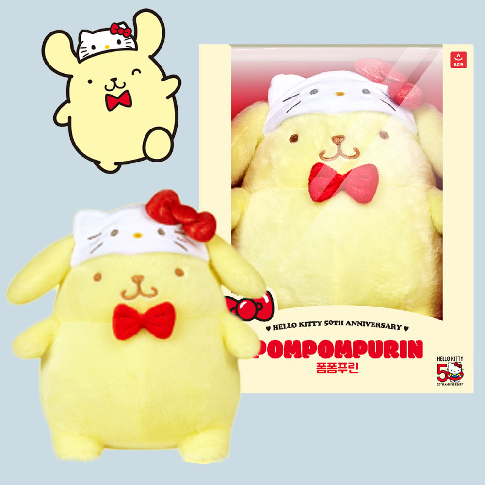 サンリオハローキティ50周年記念フォームプリン幼児キャラクターかわいいおもちゃ人形