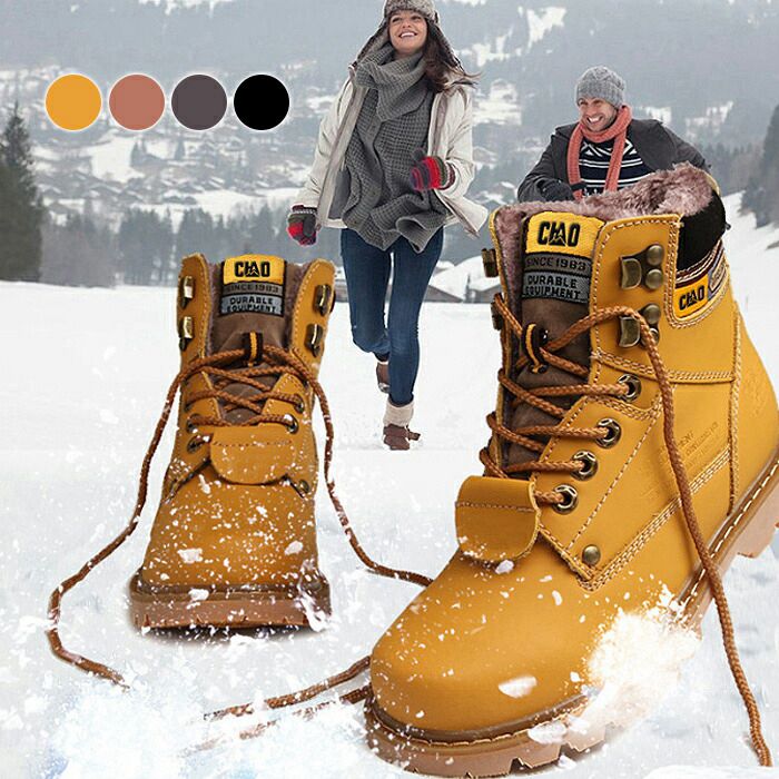 ブーツ メンズ 靴 冬 ショートブーツ 防寒 防滑 カジュアル シューズ 防滑 保暖 カジュアル リゾート シューズ 靴　ブーツ スノーブーツ 冬靴 メンズ 靴 メンズ ワークブーツ ブーツ 防寒靴