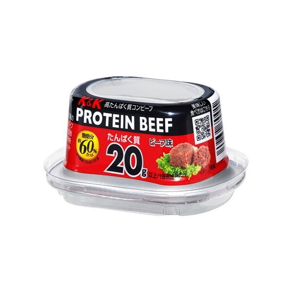 K&K 高たんぱくPROTEIN BEEF(プロテインビーフ) 80gx24 メーカー直送 7,928円