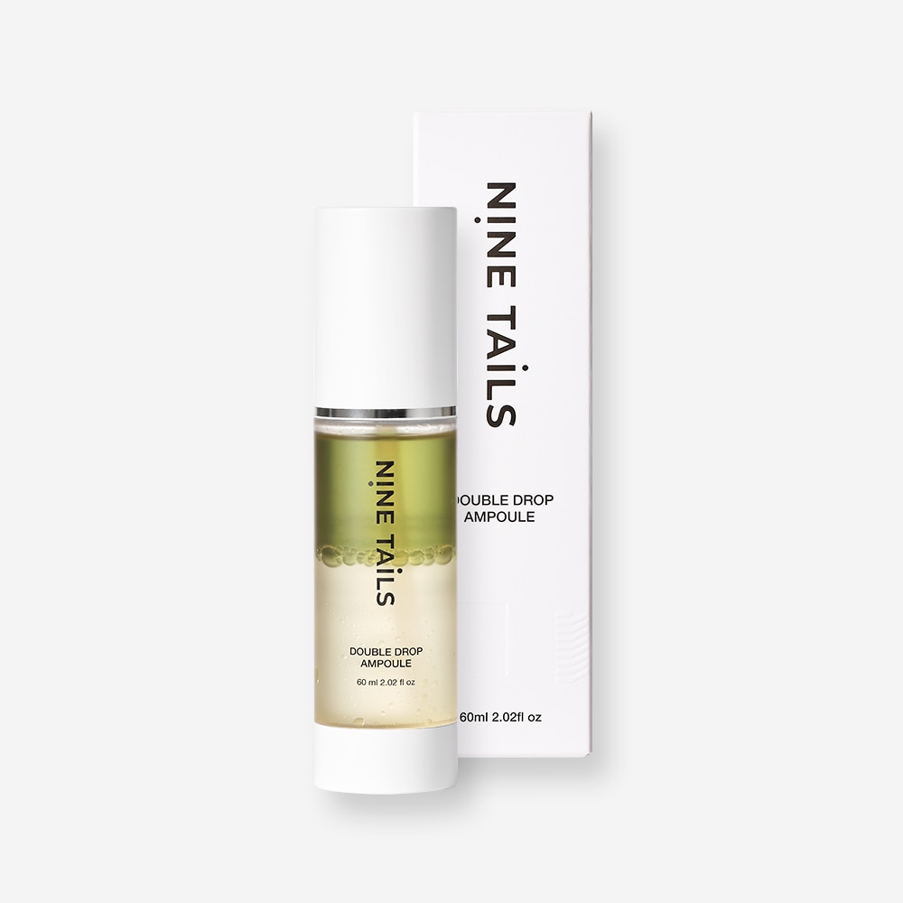 【公式】Double Drop Ampoule 60ml アンプル／美容液／タヌマオイル配合／弾力・保湿・毛穴改善／敏感肌で低刺激