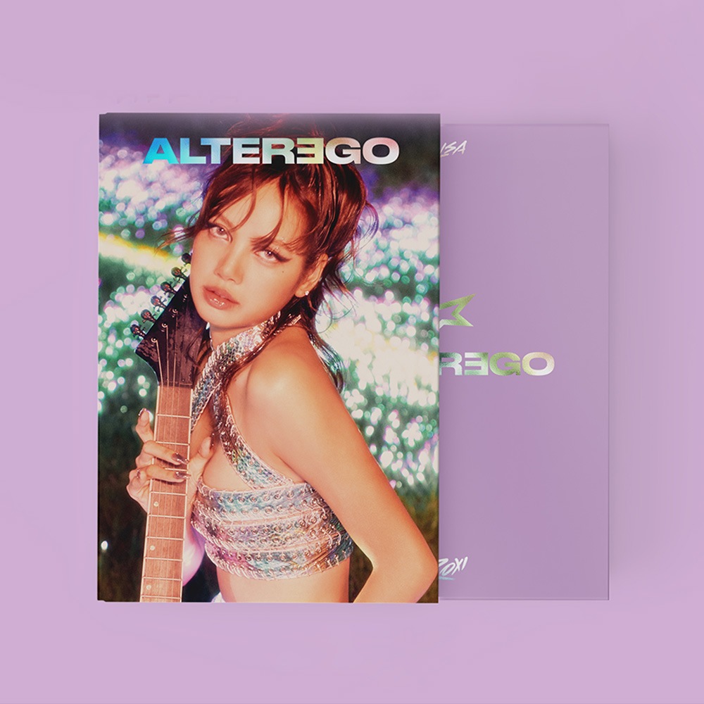 ( 未開封新品) ㅊリサ アルバム オルタエゴ Alter Ego 一般盤 フォトブック ブラックピンク LISA photobook roxi ver.