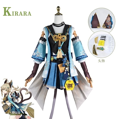 仮装 変装 ハロウィン コスチューム KIRARA コスプレ 綺良々 げんしん Genshin 原神 スーツ ハロウィン 2023年新作入荷コスプレ