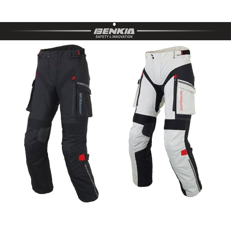 BENKIAバイクパンツ ロングパンツ 　着脱プロテクター バイクウェア　ライダースパンツ 人気　送