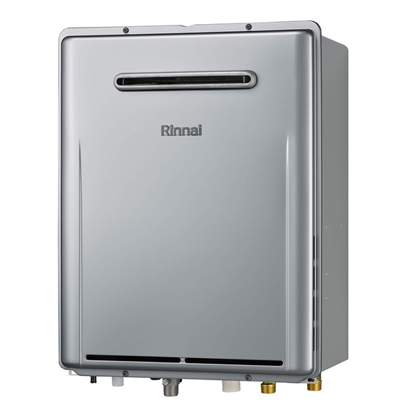 RUF-E2406SAW(A)-13A シャイニーシルバー エコジョーズ E SERIES オート [ガスふろ給湯器 (都市ガス24号屋外壁掛型)]