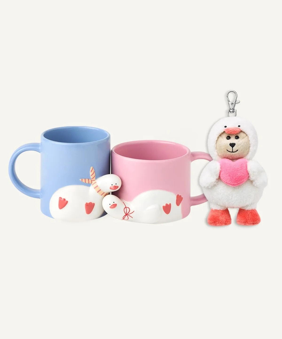ジェリーデック マグ 355ml（2個）＆ベアリスタ キーチェーンセット