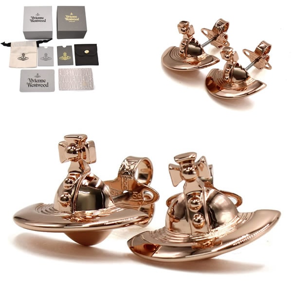 ピアス 62010038-02G002 ピンクゴールド SOLID ORB EARRINGS アクセサリー