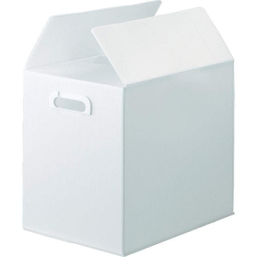 TRUSCO(トラスコ) ダンボールプラスチックケース 半透明 34L TDP-B4-5-TM 6,894円