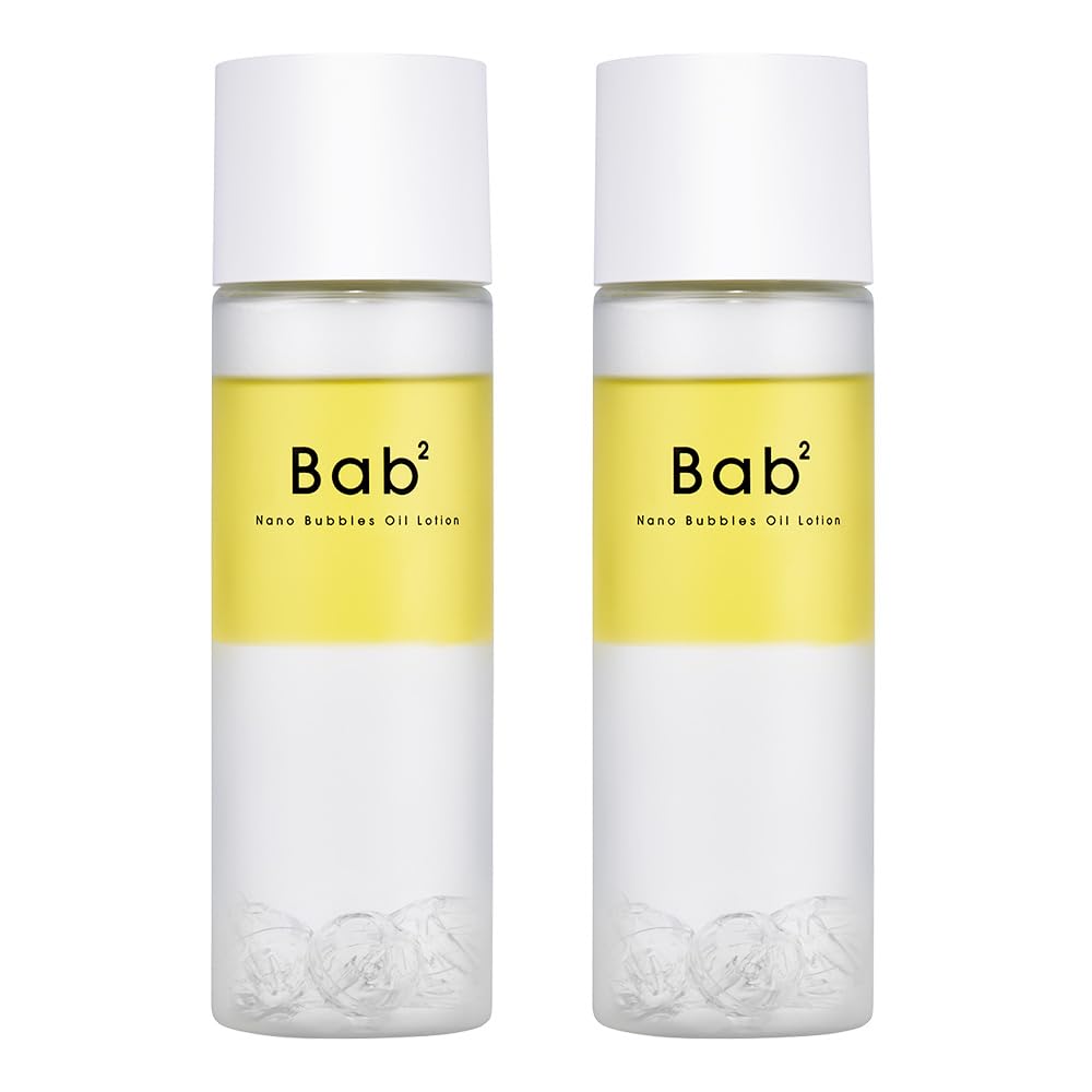 Bab2 (バブバブ) ナノバブルオイルローション 110mL (2個セット)