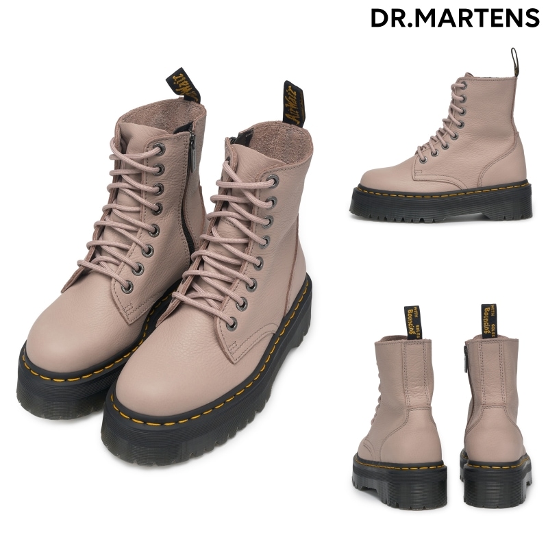 [DR.MARTENS] ドクターマーチン JADON III 8 ホール 厚底 ブーツ Vintage Taupe