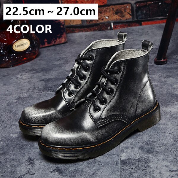 BlissFellows靴編み上げブーツ赤レースアップ厚底リワードワークブーツコスプレローヒール