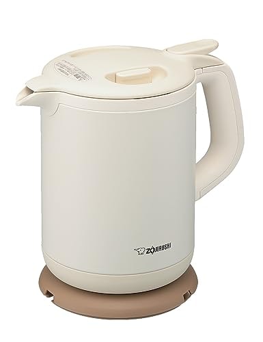 象印 電気ケトル 0.8L 沸騰後1時間90℃保温 アイボリー CK-AJ08-CB