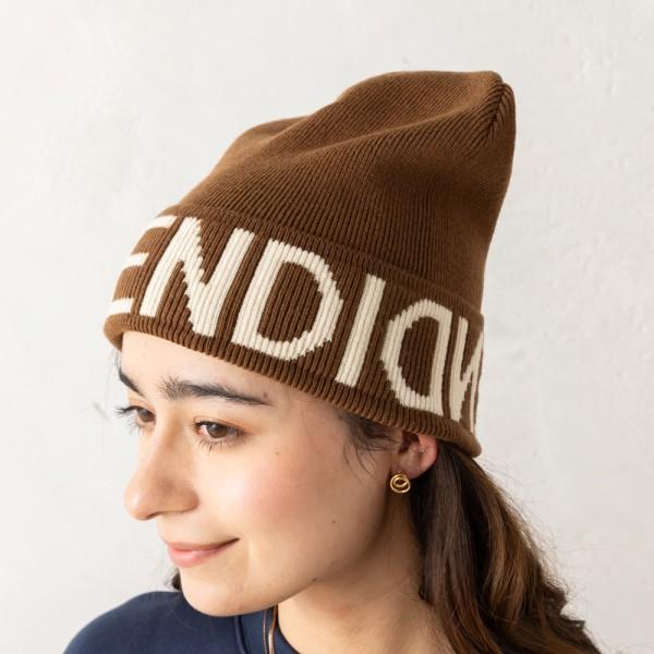帽子 ビーニー ブラウン レディース FXQ948 AQ82 F0DEQ