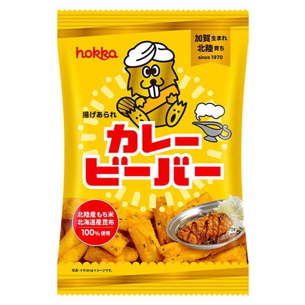 北陸製菓 hokka カレービーバー 55g×3ケース/36個