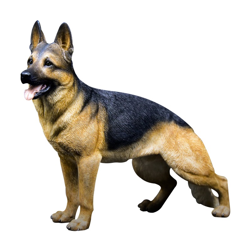 Mr.Z 1/6 サイズ ジャーマンシェパードドッグ 犬 動物 リアル フィギュア PVC プラモデル プレミアム おもちゃ 模型 23cm級 オリジナル スタチュー 塗装済 完成品 犬好き 誕生日 4,967円