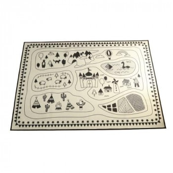 グラムスタイル モノトーンキッズラグ NO.7 130x190cm 「GSCD804638」