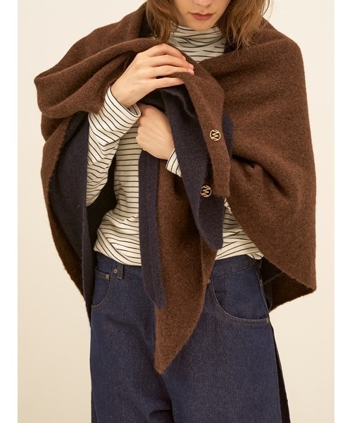 [最安値挑戦]ストール YENN アルパカミックススカーフ レディース