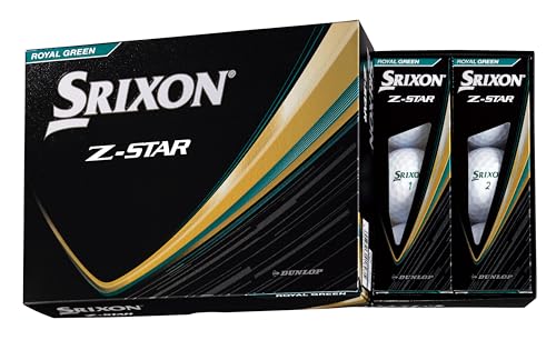 ダンロップゴルフボール SRIXON Z-STAR 2025年モデル 1ダース(12個入り) ロイヤルグリーン