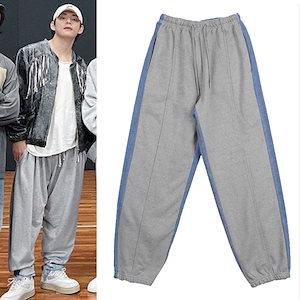 【SLOW RECORD HOUSE】ASURA DENIM SWEAT PANTS ★ BTS テテ着用 SLOW RECORD HOUSE】ASURA DENIM SWEAT PANTS ☆ BTS テテ着用