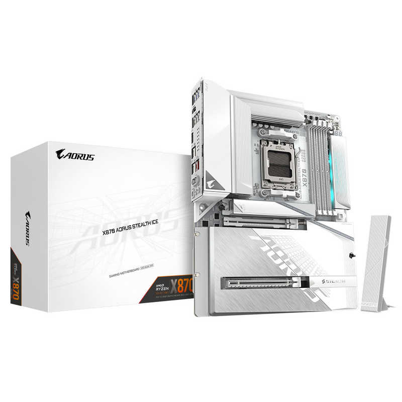 GIGABYTE　X870 AORUS STEALTH ICE　X870ASTEALTHICE