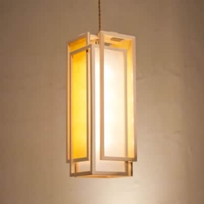 新洋電気 和風照明 和室 ペンダントライト 旬 shun-L 白×山吹 AP850-E【送料無料】