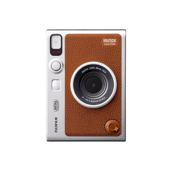 富士フィルム instax mini Evo チェキ USB Type-C対応 ブラウン