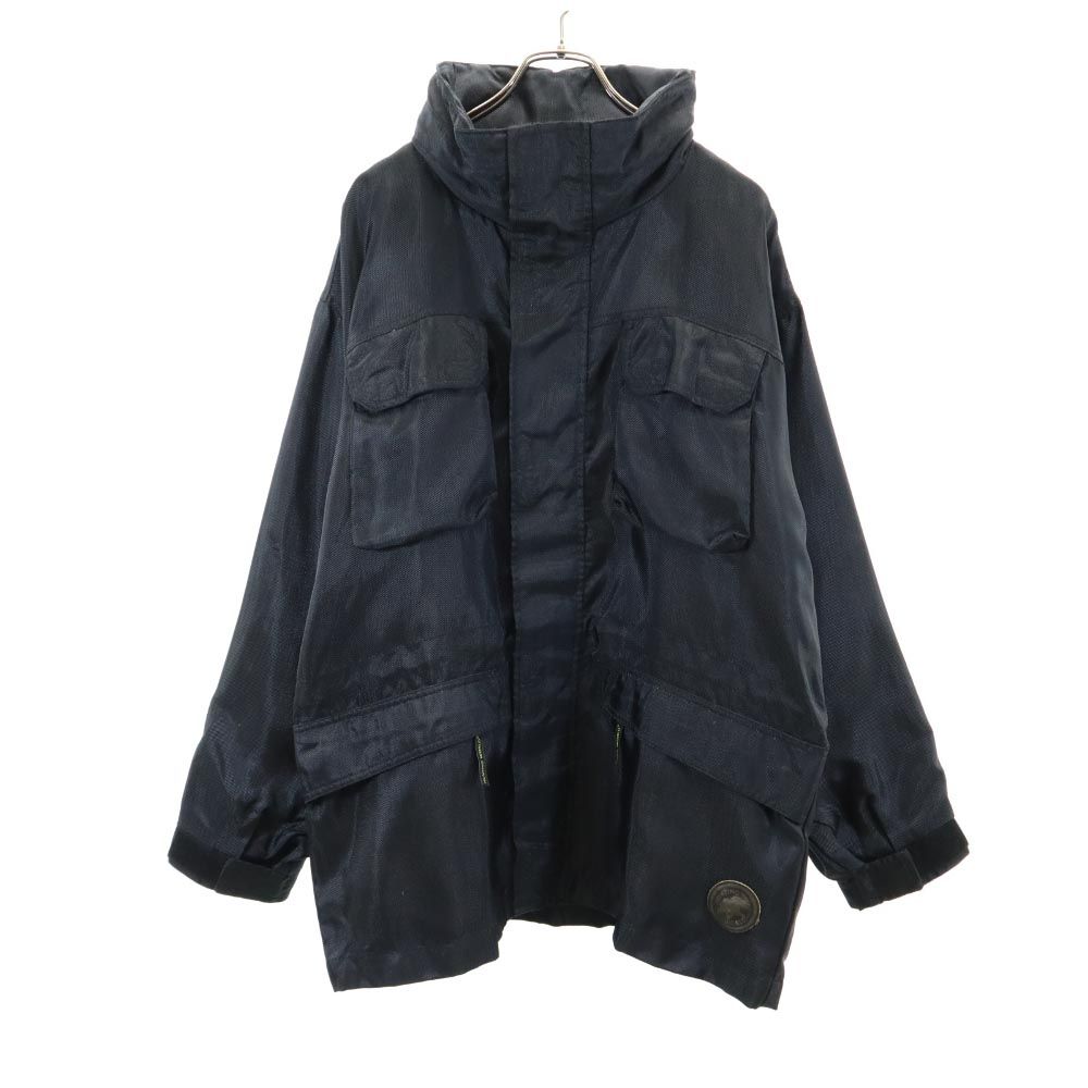 ナイロンジャケット ブラック フード メンズ