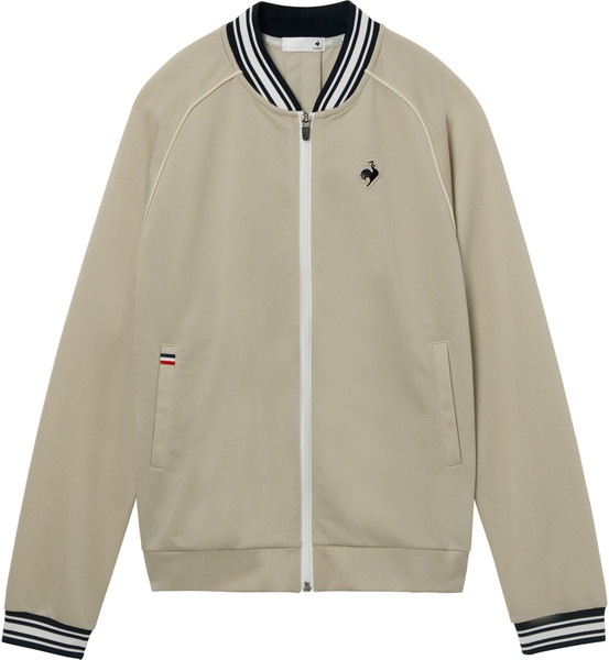 Le coq sportif ルコックスポルティフ デニムライクボンバージャケット テニス トレーニングシャツウィメン・ LN6SJK10L-BG00