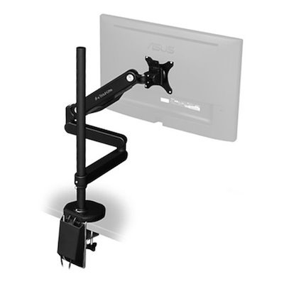 他サイト： ロングモニターアームGS シングル/ブラック BMA-1GS-BKの商品画像