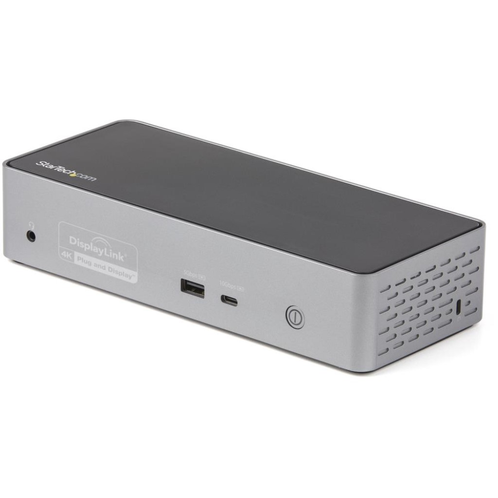 StarTech.com [DK31C4DPPD] ドッキングステーション/USB-C接続/4画面/4K60Hz HDMI & DiplayPort/100W USB PD/1x USB-C + 3x