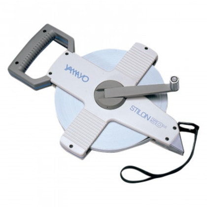 製図用品 巻尺 スチロンテープ リール 50m 1-883-0750