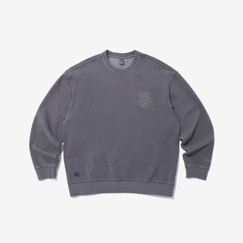 ガーメントダイイングマンツーマン - アッシュグレー26SS RETS6EM20G2