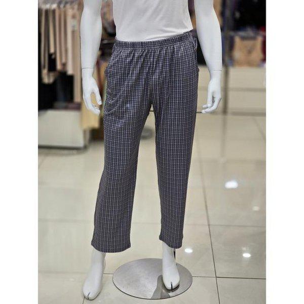 セーブゾーン07 男性チェックパジャマ 下 EZ6145P (41311826)