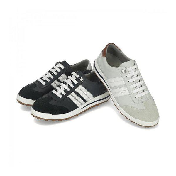 [ハッピーデパート]男性用牛革スポーティスニーカー4cm LCMS64